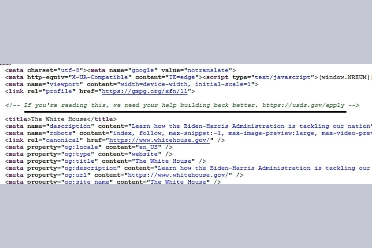 white house website