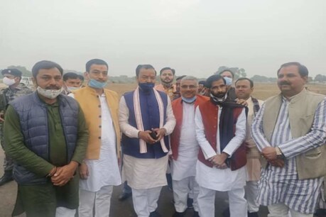 उपमुख्यमंत्री ने दतिया पीतांबरा माता के दर्शन किए.