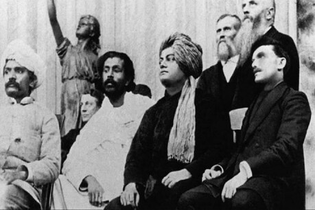 अमेरिका यात्रा के दौरान स्वामी विवेकानंद का यादगार चित्र-