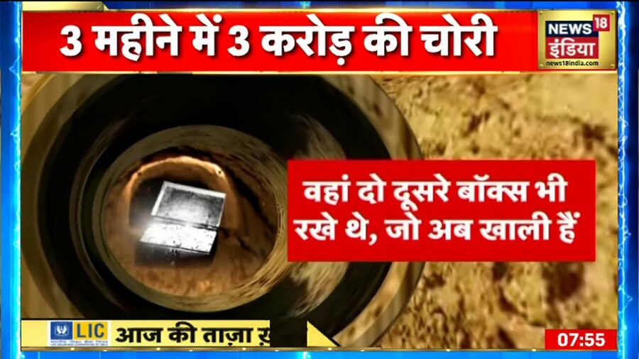 Jaipur  में 20 फुट लंबी सुरंग खोदकर 400 किलो चांदी की चोरी से मचा हड़कंप । News18 India