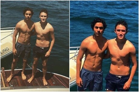 आर्यन खान की यह तस्वीर उनकी फीमेल फैंस को काफी पसंद आ रही है. (Instagram @AryanKhan)