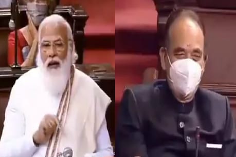 पीएम मोदी ने राज्यसभा में गुलाम नबी आजाद की तारीफ की