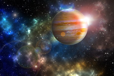 गुरू ग्रह (Jupiter) पर उल्कापिंड के टकराव (Meteoroid Impact) बहुत ही कम दिखाई दे पाते हैं. (प्रतीकात्मक तस्वीर: shutterstock)