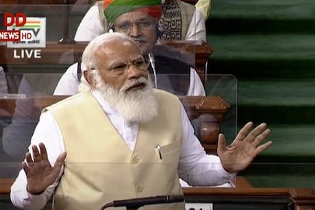 लोकसभा में पीएम मोदी ने कहा कि टोल प्लाजा और टेलीकॉम टावर तोड़ना क्या आंदोलनकारियों का काम है? ANI