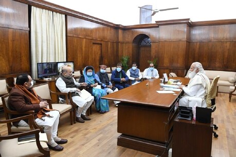 पीएम मोदी ने उत्तराखंड की घटना पर रिव्यू मीटिंग की. (फोटो साभार- ANI)