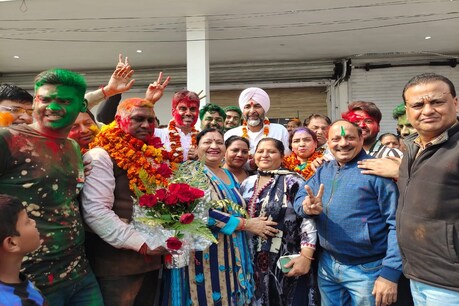 पंजाब निकाय चुनाव में कांग्रेस का दबदबा. (MSBADAL Twitter/17 Feb 2021)
