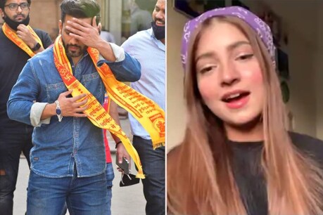 सलमान खान के दिए हुए ब्रेसलेट को पहन सिद्धि विनायक पहुंचे राहुल वैद्य.