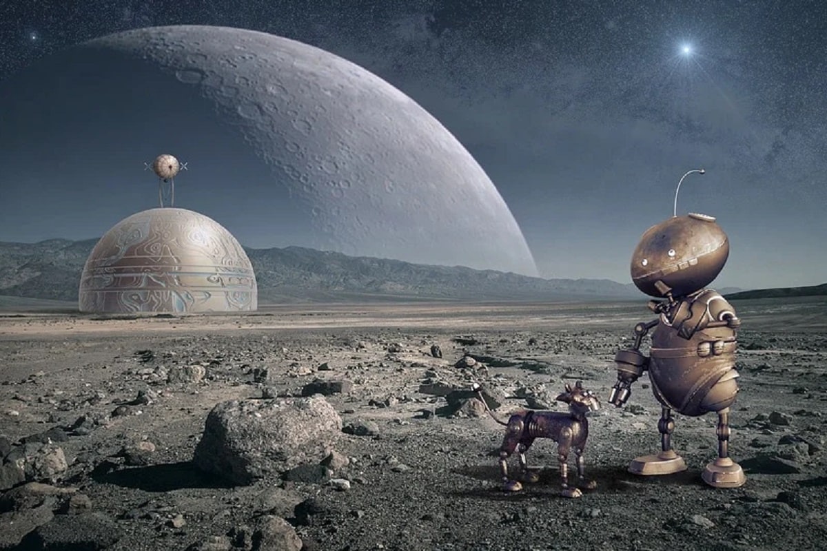 Space, Robots, Moon, Mars, Colonizing Mars, Artificial Intelligent, Artificial evolution,