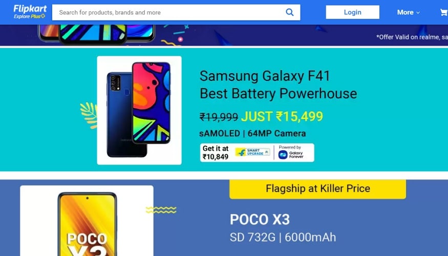 Samsung के 6000mAh बैटरी वाले फोन को काफी कम कीमत में घर लाया जा सकता है.