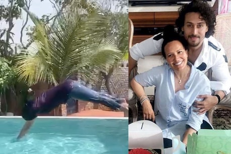 Tiger Shroff with Mummy Ayesha (Instagram @ayeshashroff)