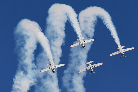 Aero India 2021: 5 फरवरी तक चलने वाला शो पहली बार हाईब्रिड मॉडल पर आधारित है. (फाइल फोटो)