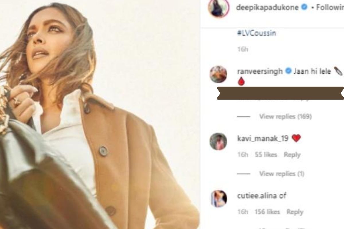 Ranveer Singh, Deepika Padukone, Deepika Padukone latest photo, Ranveer gushes over Deepika, Ranveer says to Deepika Jaan hi le le, Social Media, Viral Photo, News18, Network 18, दीपिका पादुकोण, रणवीर सिंह, बॉलीवुड