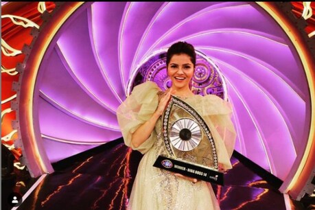 रुबीना दिलैक का घर में भव्य स्वागत. फोटो साभार :
rubinadilaik/Instagram