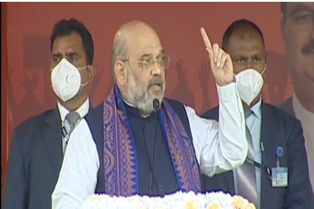 पश्चिम बंगाल की चुनावी रैली में अमित शाह ने किया वादा.