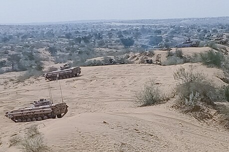बीकानेर में 15 दिन से भारत और अमेरिका का संयुक्त युद्धाभ्यास चल रहा है.