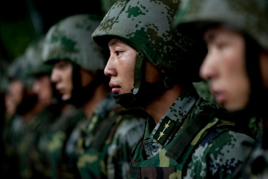 Chinese soldiers