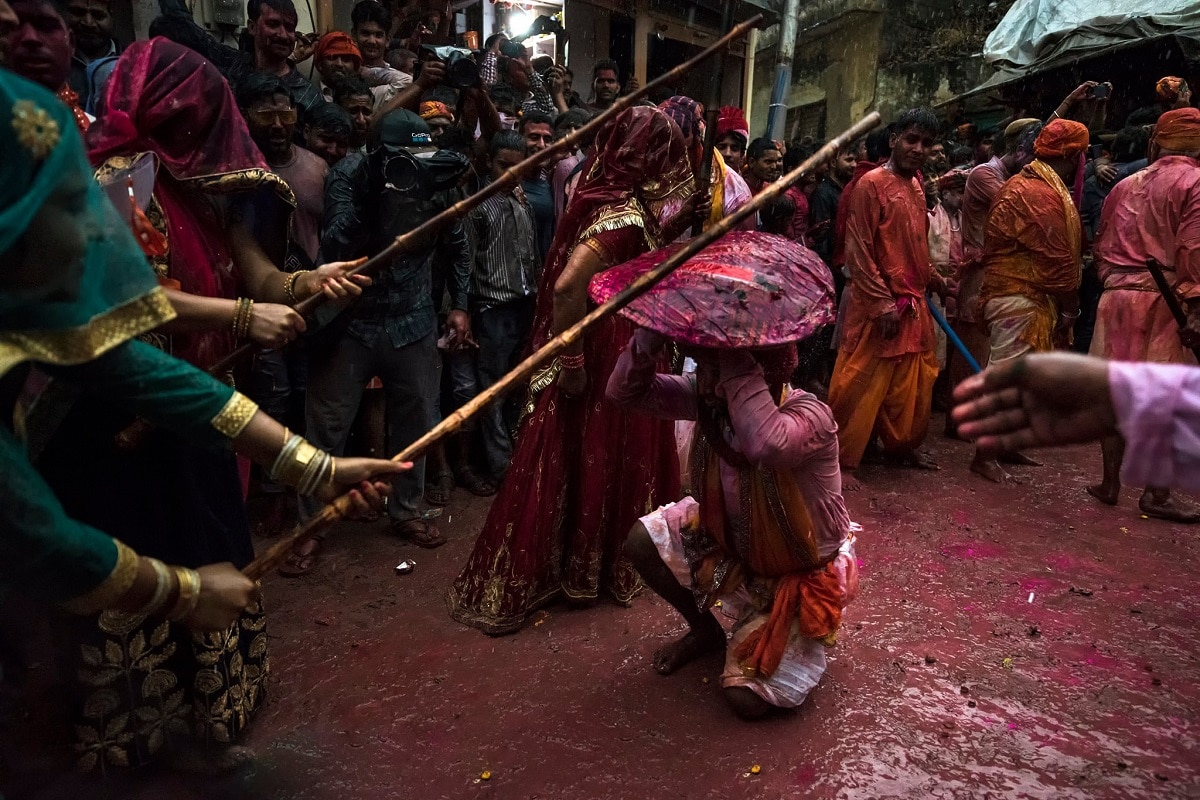 braj ki holi, barsana holi, nandgaon huranga