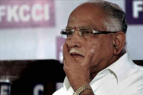 कर्नाटक के मुख्यमंत्री बीएस येदियुरप्पा.