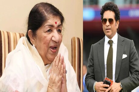 लता मंगेशकर और सचिन तेंदुलकर