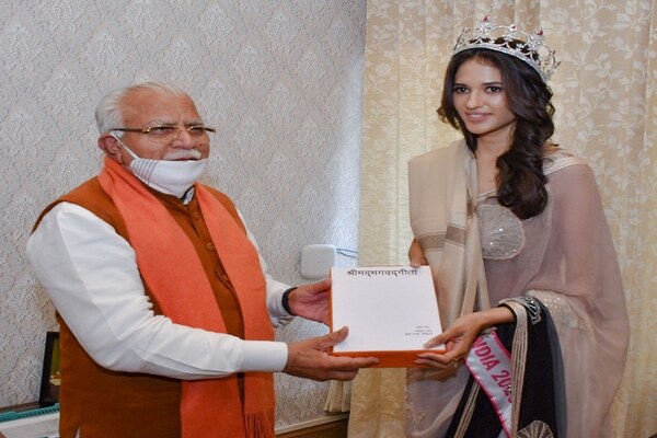 हरियाणा: मिस ग्रैंड इण्डिया मनिका श्योकंद बनीं 'मेरा पानी-मेरी विरासत योजना की ब्रांड अंबेसडर