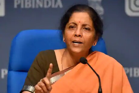 Finance minister Nirmala Sitharaman