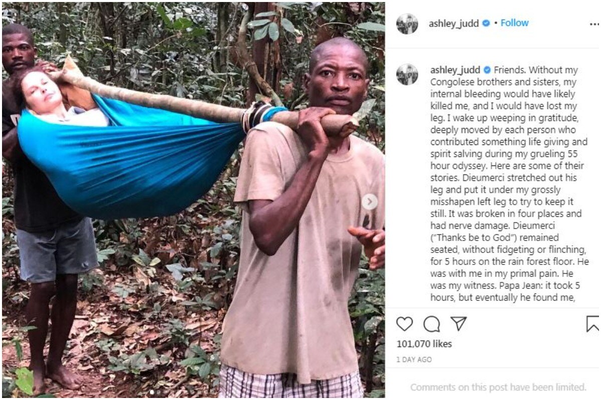 एश्ले जूड न्यूज, Ashley Judd, Ashley Judd news, Ashley Judd Photos, Ashley Judd Life, Democratic Republic of the Congo, एश्ले जूड लाइफ