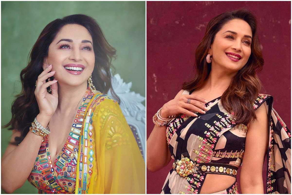 PHOTOS: माधुरी दीक्षित की मुस्कान ने बढ़ाई फैंस के दिलों में हलचल, बोले- 'मिलियन डॉलर स्माइल..' – News18 हिंदी