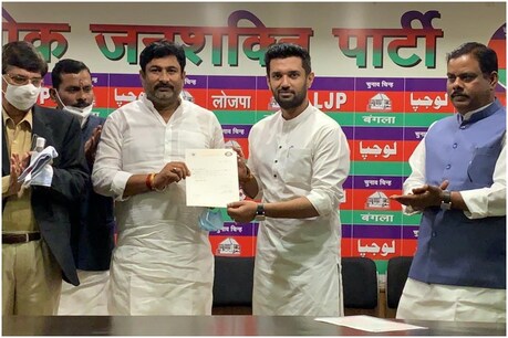 चिराग पासवान ने बिहार एलजेपी में कई बदलाव किए हैं.