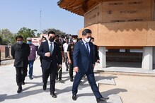 अयोध्या: दक्षिण कोरिया के रक्षा मंत्री सुह वुक पहुंचे रानी हो स्मारक