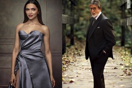 दीपिका पादुकोण-अमिताभ बच्चन (फोटो साभार: @Deepika Padukone fan club/Amitabh bachchan instagram)