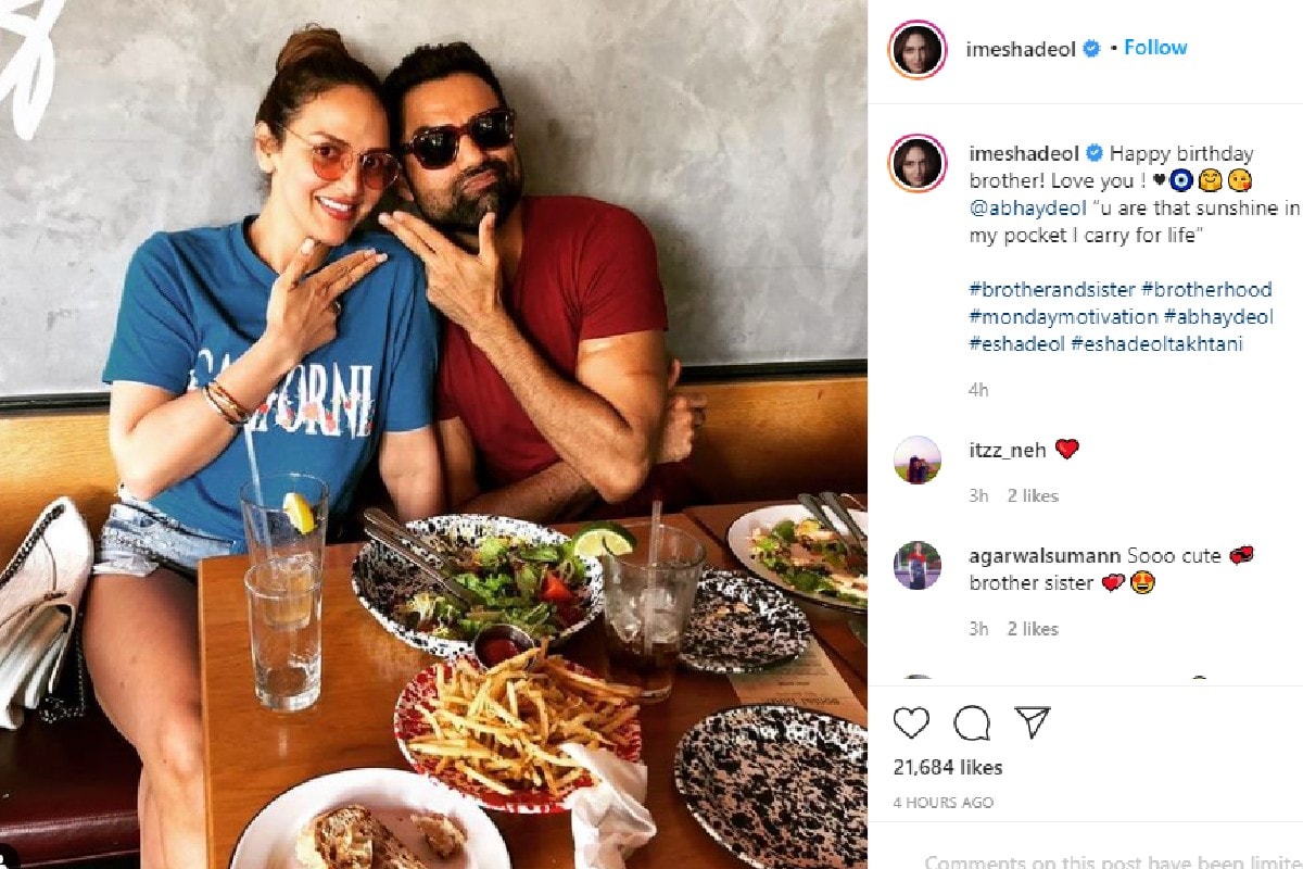 Esha Deol, Abhay Deol