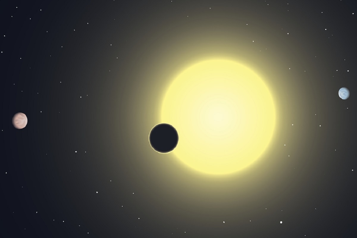 Space, Solar System, Exoplanet, Tectonic Activity, Half planet, Volcano