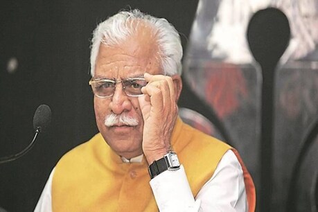 हरियाणा के मुख्यमंत्री मनोहर लाल खट्टर का फाइल फोटो