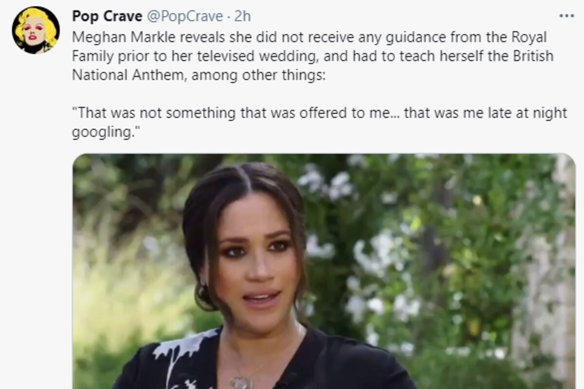 Meghan Markle, Oprah Winfrey