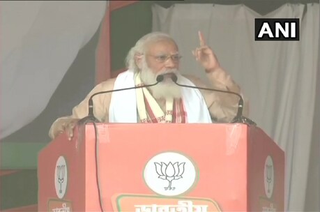 पीएम मोदी ने कांग्रेस पर जमकर निशाना साधा है. (फोटो साभार-ANI)