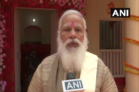 जोगेश्वरी मंदिर में पीएम मोदी