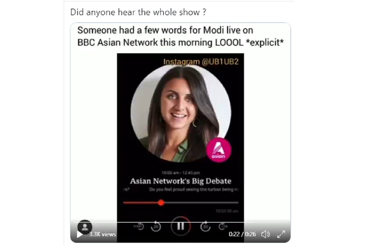 PM Moid, PM Narendra Modi, Prime minister of India, BBC, BBC, UK, Show on Sikhs, Kisaan Andolan