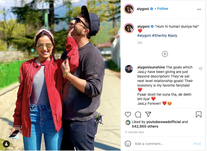 अली गोनी, Aly Goni, Jasmin Bhasin, Bigg Boss 14, Tv Actor, Aly Jasmin