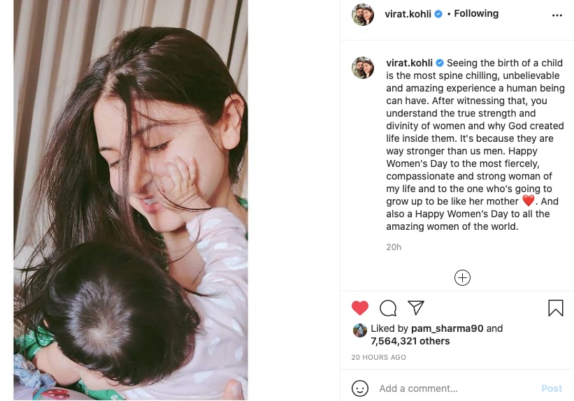 अनुष्का शर्मा, Anushka Sharma, International Womens Day, Virat Kohli