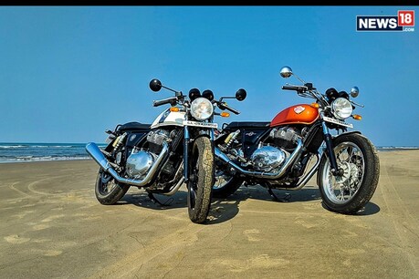 रॉयल एनफील्ड ने 2021 Interceptor 650 और Continental GT बाइक लॉन्च की.