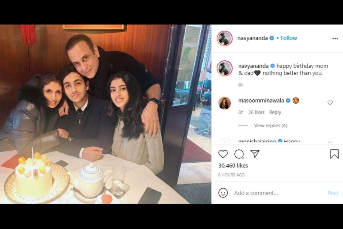 अमिताभ बच्चन ने अपने जन्मदिन पर श्वेता बच्चन की अनदेखी तस्वीर शेयर की