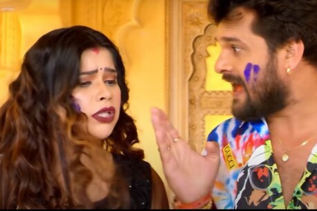 Khesari Lal Yadav का नया होली गीत वायरल हो रहा है