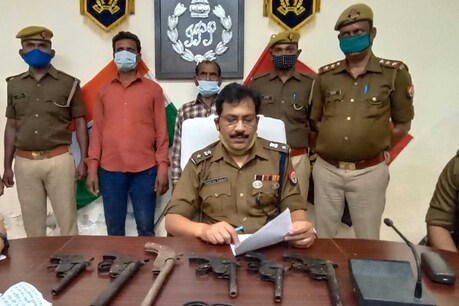 अमेठी में अवैध असलहा फैक्ट्री का भंडाफोड़