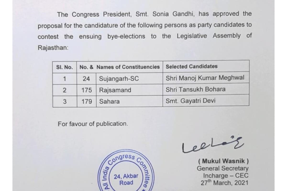 Rajasthan News, Jaipur, assembly by-election, Congress, BJP, राजस्थान न्यूज, जयपुर, विधानसभा उपचुनाव, सीएम अशोक गहलोत