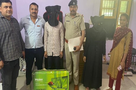 पुलिस गिरफ्त में आरोपी अहसान का बेटा और पहली पत्नी