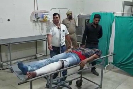 पुलिस मुठभेड़ में घायल हुआ 50 हज़ार का इनमिया बदमाश राम सिंह उर्फ आनंद सिंह