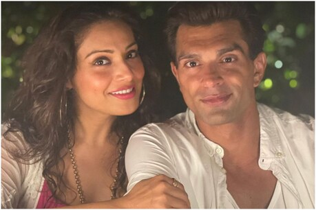 बिपाशा बसु अपने पति करण सिंह ग्रोवर के साथ (फोटो साभारः Instagram/bipashabasu)