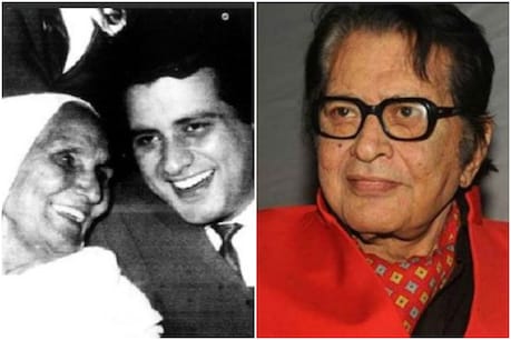 मनोज कुमार जब क्रांतिकारी भगत सिंह की मां से मिले थे (फोटो साभारः Twitter/Manoj Kumar)