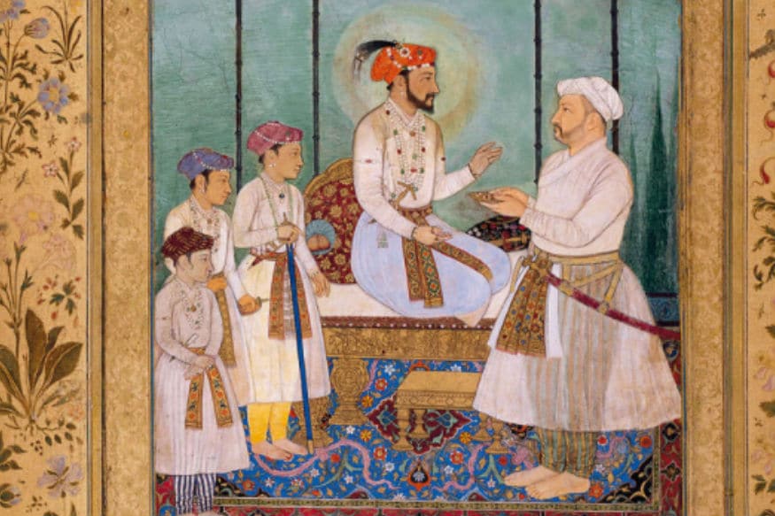 holi in mughal period