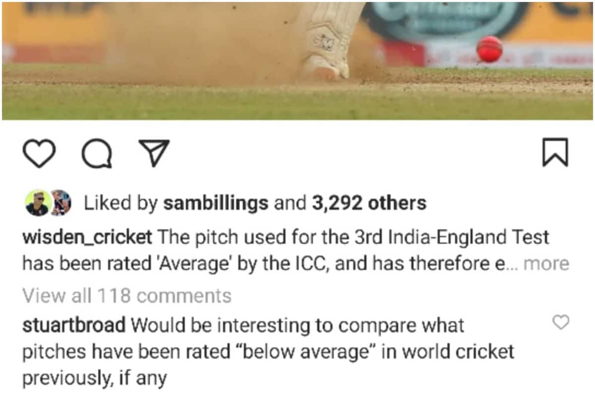 stuart broad, pitch controversy, wisden, cricket news